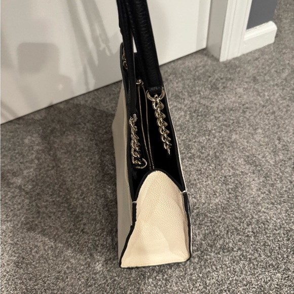 NWOT Kate Spade Cherry Street Phoebe Small Cream & Black NWOT *NEVER USED* - Picture 7 of 8